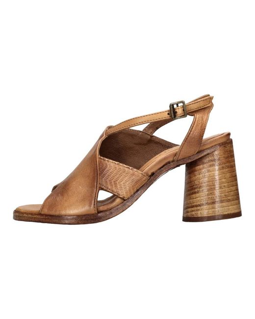 Hundred 100 Brown High Heel Sandals