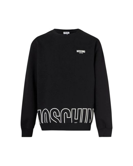 Moschino Black Sweatshirts for men