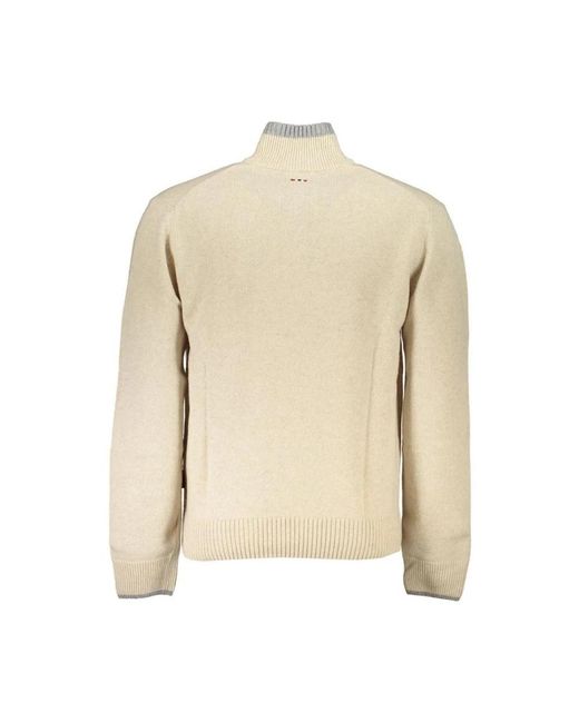 Napapijri Turtlenecks in het Natural voor heren