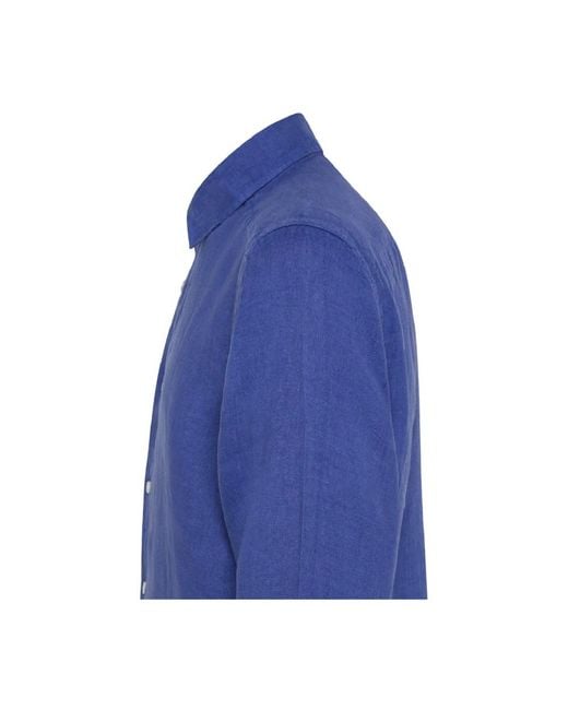 Peuterey Blue Casual Shirts for men