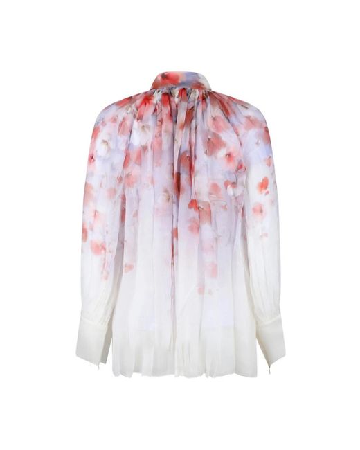 Zimmermann White Diamond B Oversized Zip Hoodie