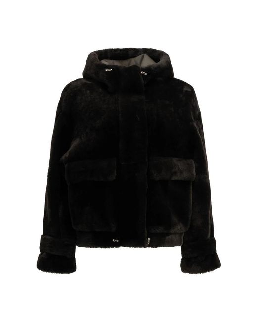 Leather Jackets Blancha en coloris Black