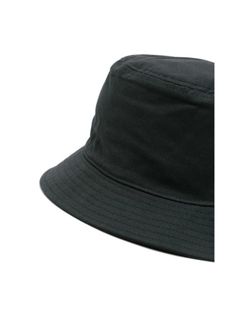 Stone Island Black Hats for men