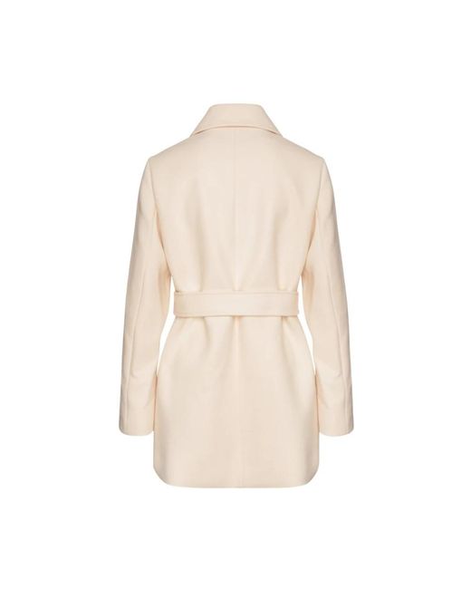 Liu Jo Natural Belted Coats