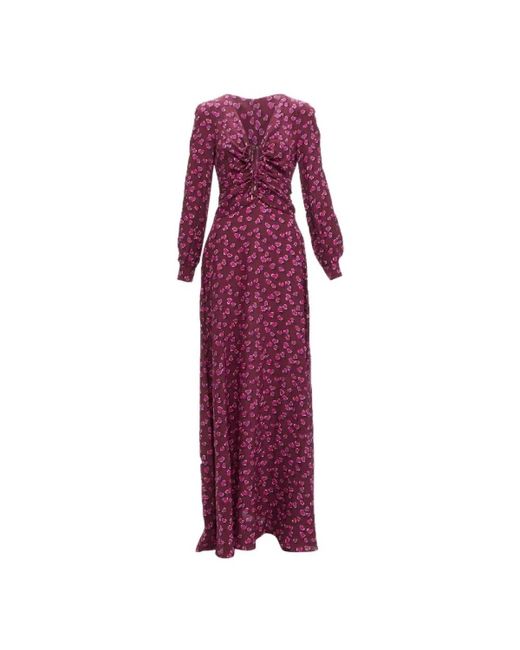 Cotone dresses di Gucci in Purple