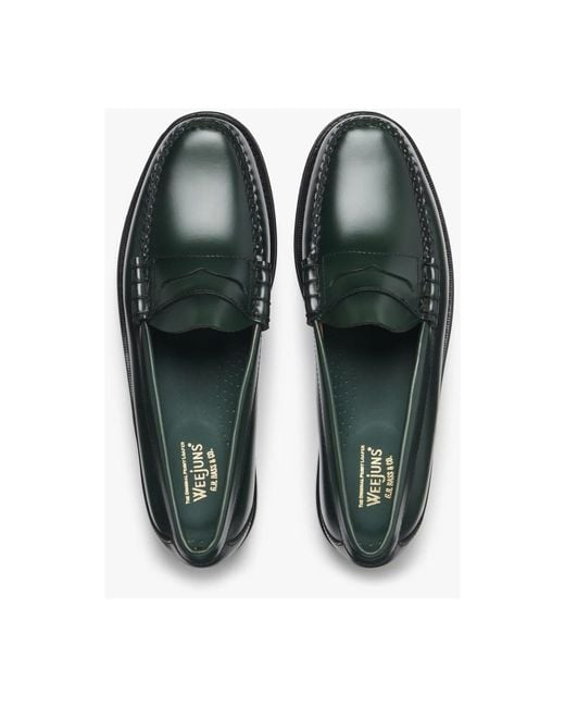G.H.BASS Black Loafers for men