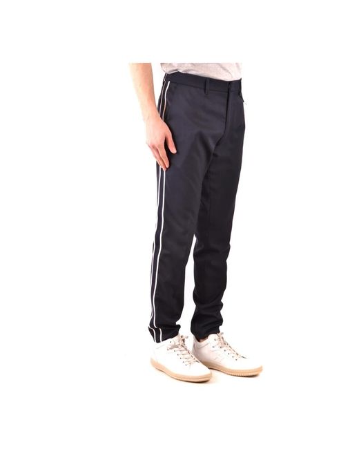 Paolo Pecora Blue Chinos for men