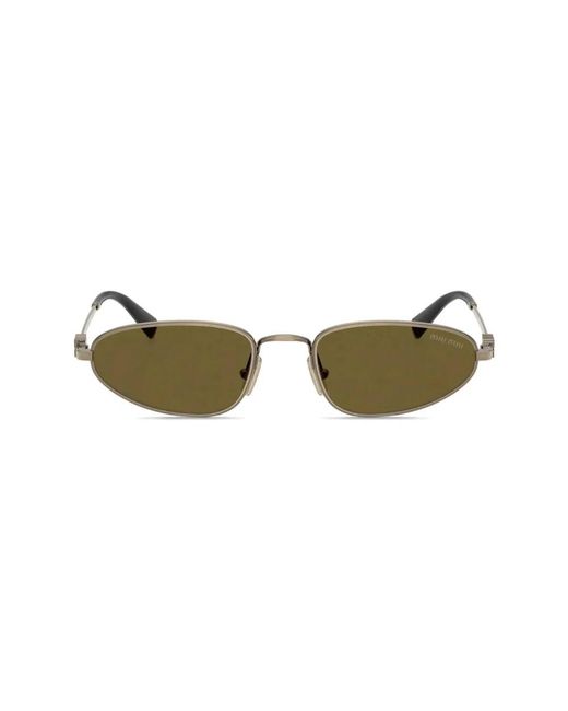 Miu Miu Green Sunglasses