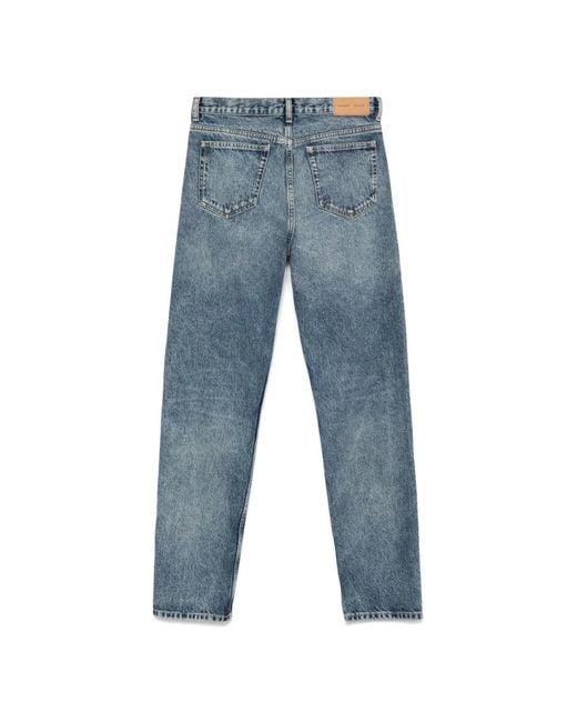 Samsøe & Samsøe Jeans ,Blauw ,Katoen Morning Sky Jeans in het Blue