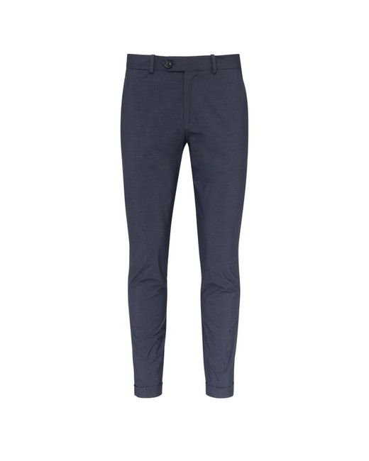 Rrd Blue Slim-Fit Trousers for men