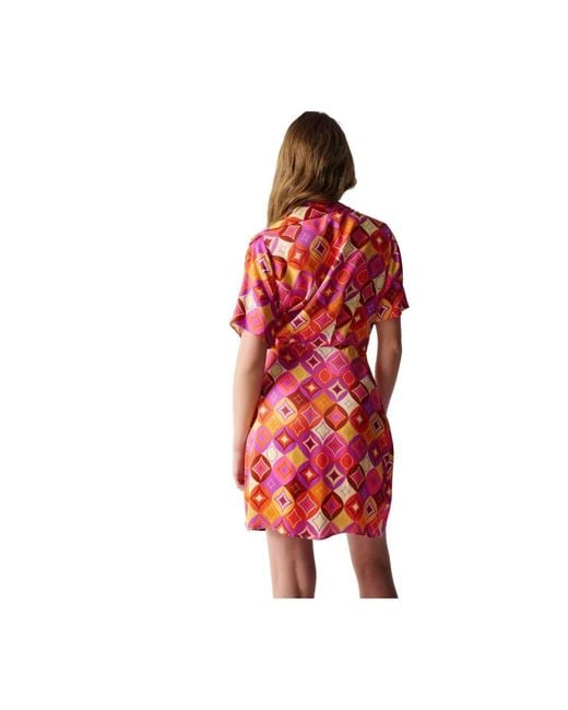 Salsa Jeans Red Short Dresses