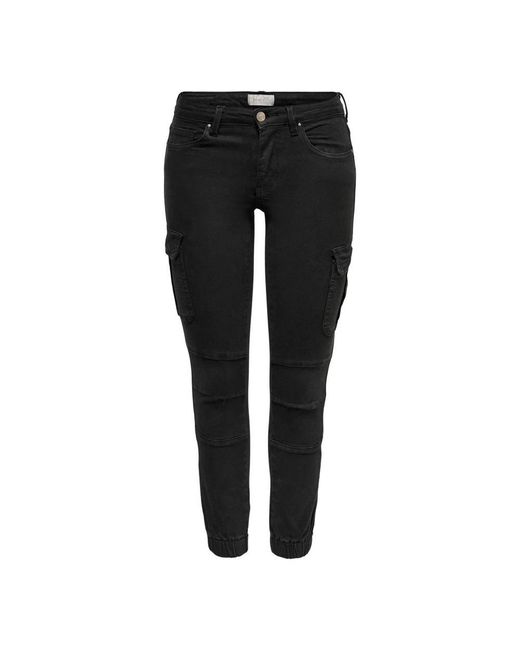 ONLY Skinny Jeans in het Black