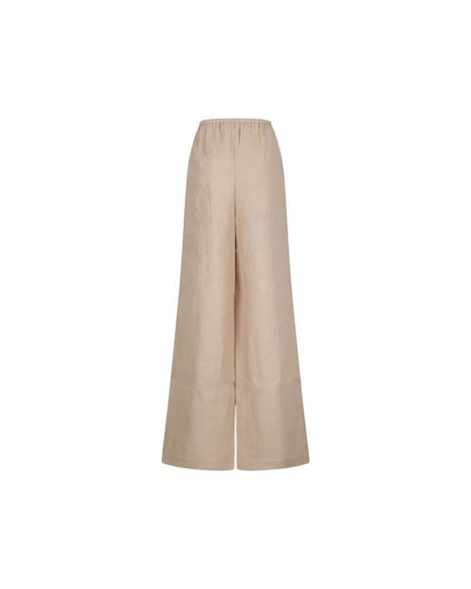 FRAME Natural Wide Trousers