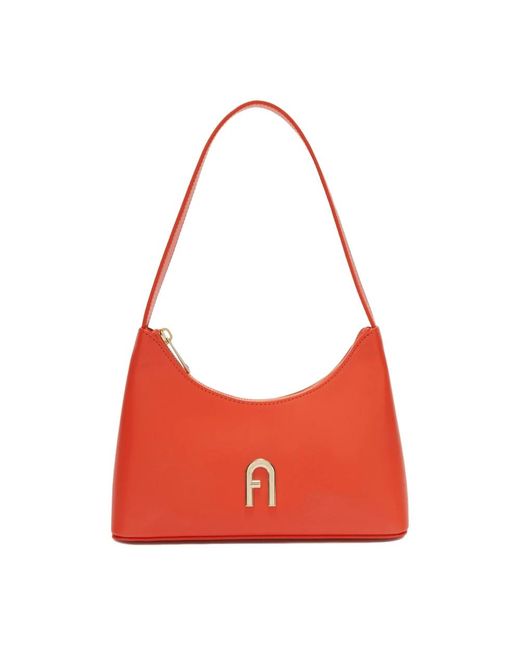 Furla Shoulder bags diamante schultertasche mini in Rot Lyst DE