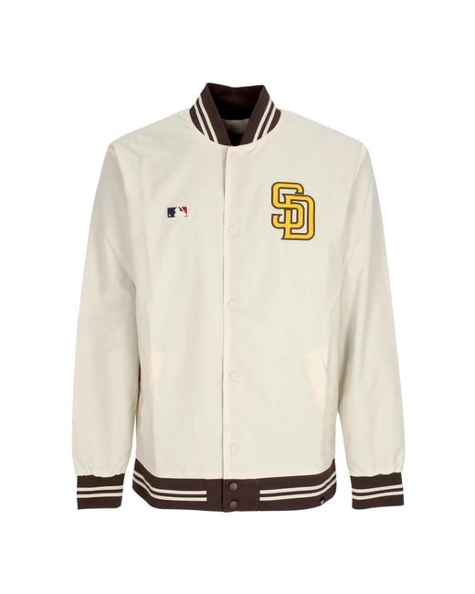'47 White Bomber Jackets for men