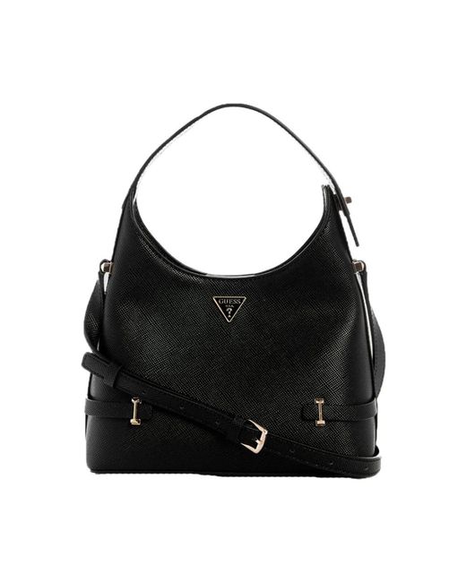Guess Black Shoulder Bags