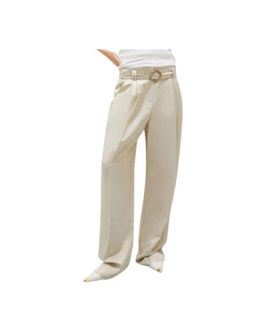 Marella Natural Wide Trousers