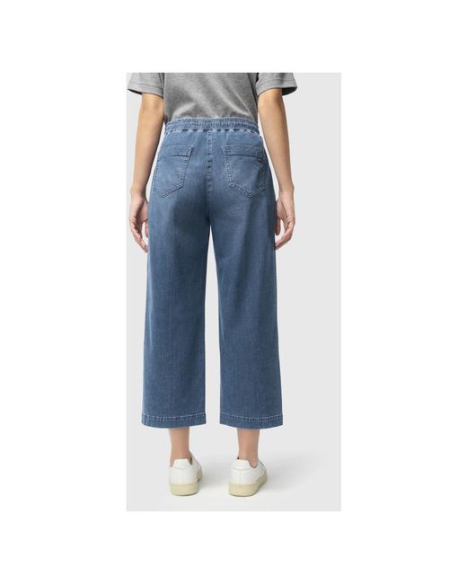 M·a·c Blue Cropped Jeans