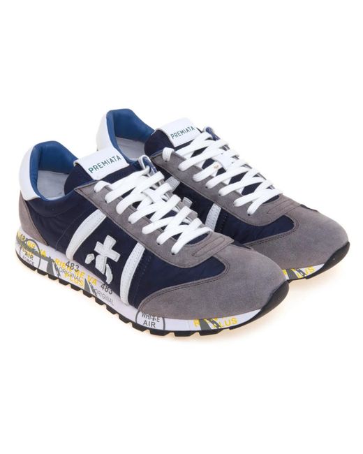 Premiata Blue Sneakers for men
