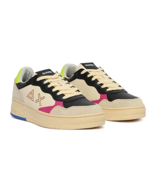 Sun 68 Multicolor Sneakers for men