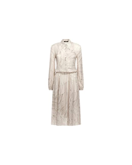 Midi Dresses Roberto Cavalli de color Natural