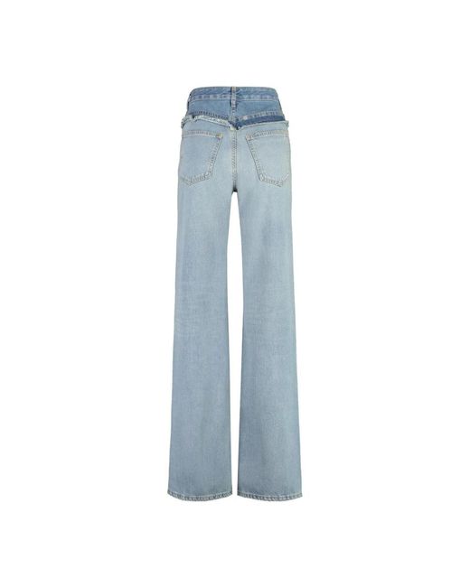 Givenchy Blue Wide Jeans