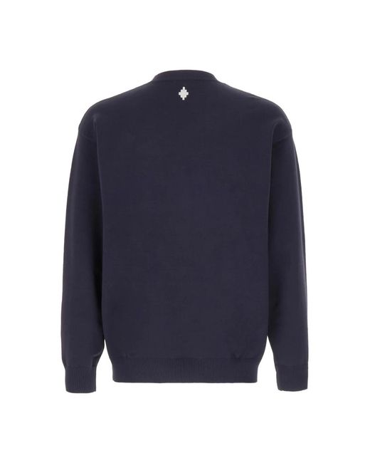 Marcelo Burlon Blue Sweatshirts for men