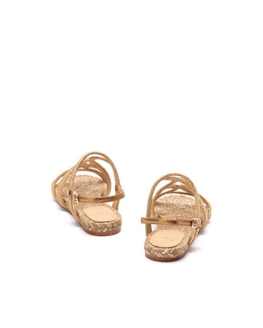Castaner Brown Pitra Flat Sandal