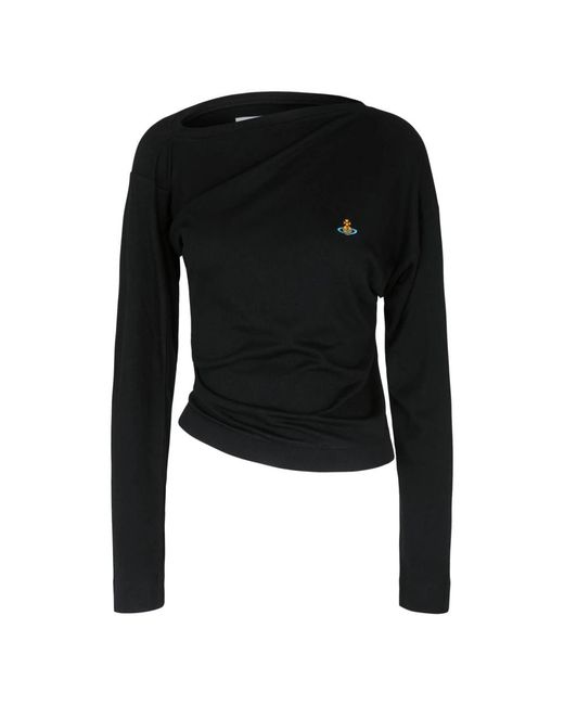 Vivienne Westwood Black Long Sleeve T-Shirts