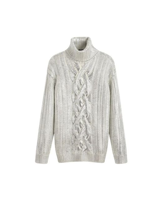 Turtlenecks Balmain de hombre de color Gray