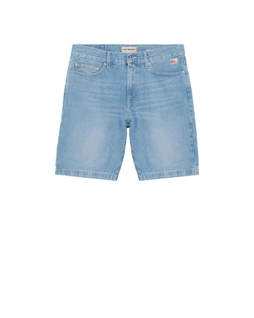 Roy Rogers Blue Denim Shorts for men