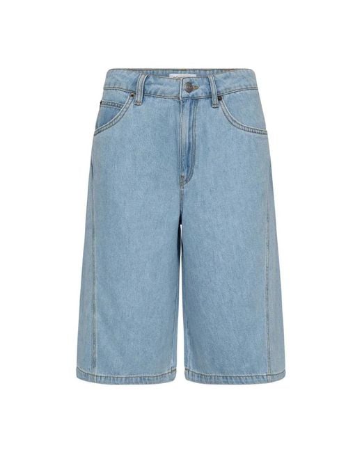 co'couture Blue Denim Shorts