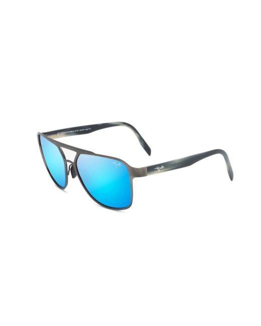 Stilosi occhiali da sole reef per avventure all'aperto di Maui Jim in Blue