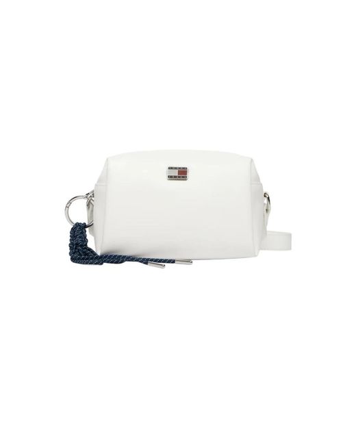 Tommy Hilfiger White Cross Body Bags