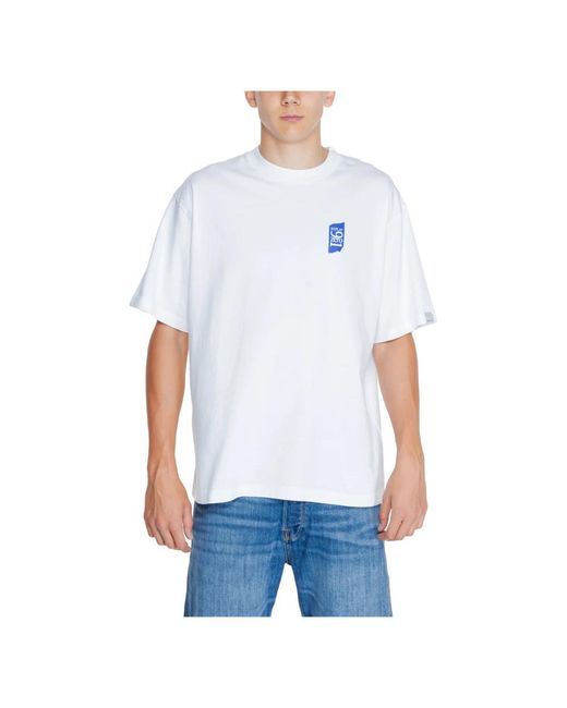 Replay T-Shirts in het White voor heren