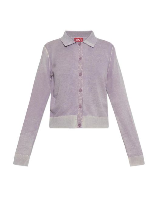 Cardigans DIESEL de color Purple