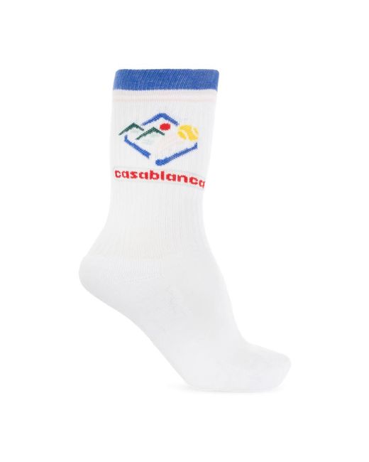 Socks di Casablanca in Blue da Uomo