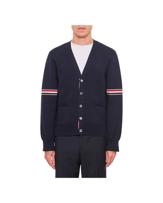 Cardigans Thom Browne pour homme en coloris Blue