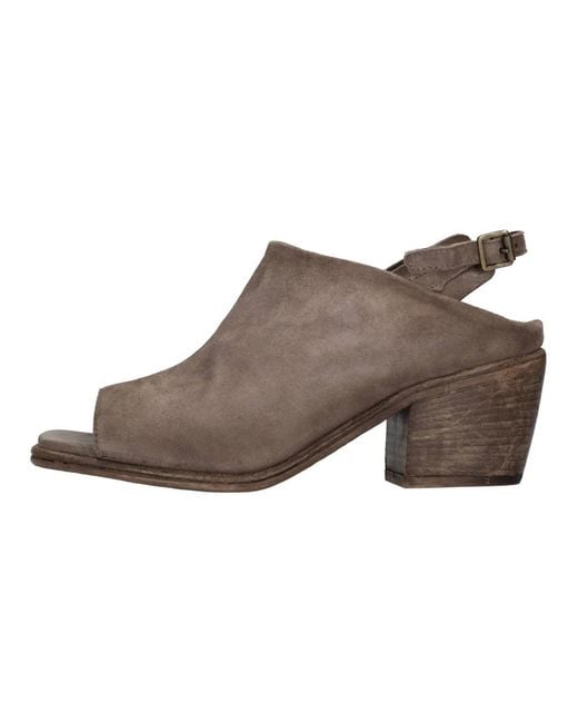 Hundred 100 Brown High Heel Sandals