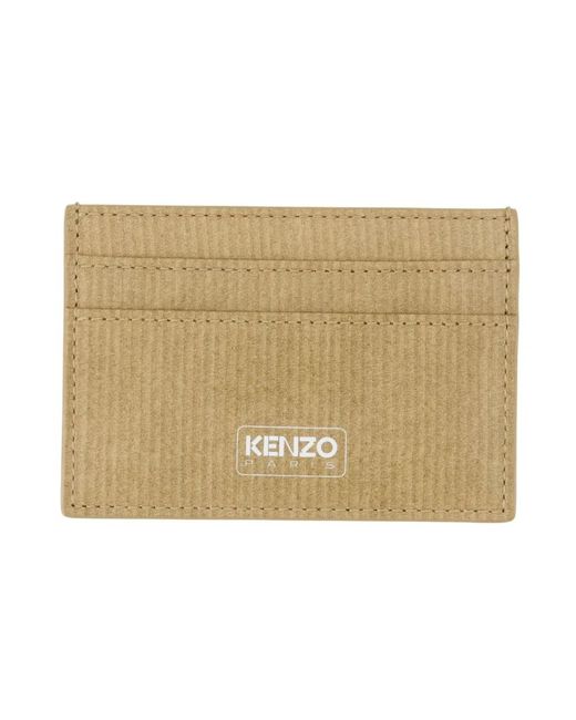 KENZO Paper Card Holder in het Natural