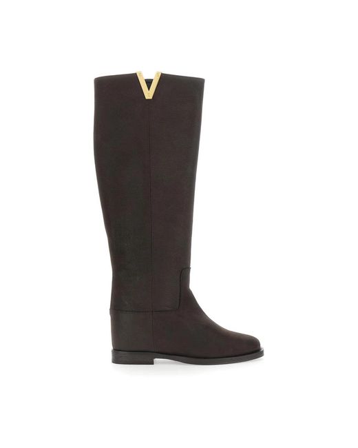 Via Roma 15 Black High Boots