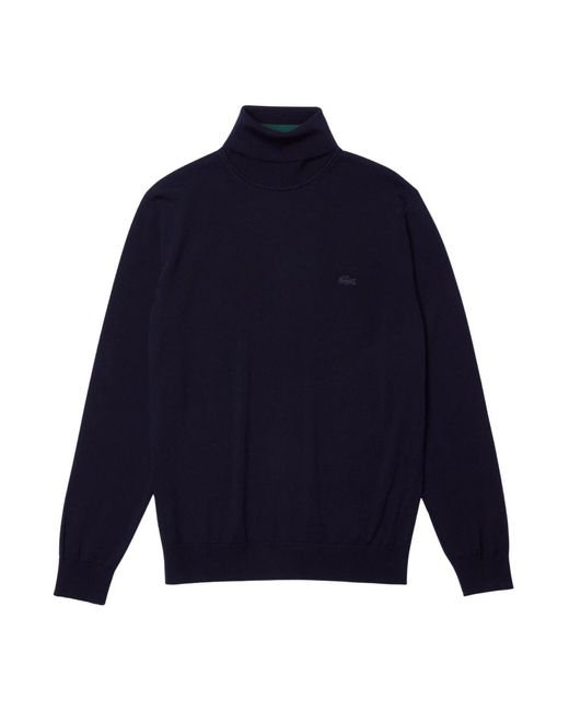 Turtlenecks Lacoste de hombre de color Blue