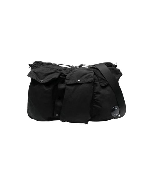 Cross Body Bags di C P Company in Black da Uomo