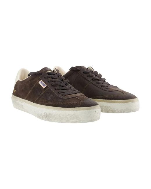 Golden Goose Deluxe Brand Brown Sneakers for men