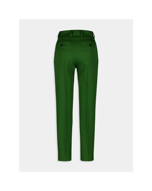 AMI Smaragdgroene Op Maat Gemaakte Broek in het Green