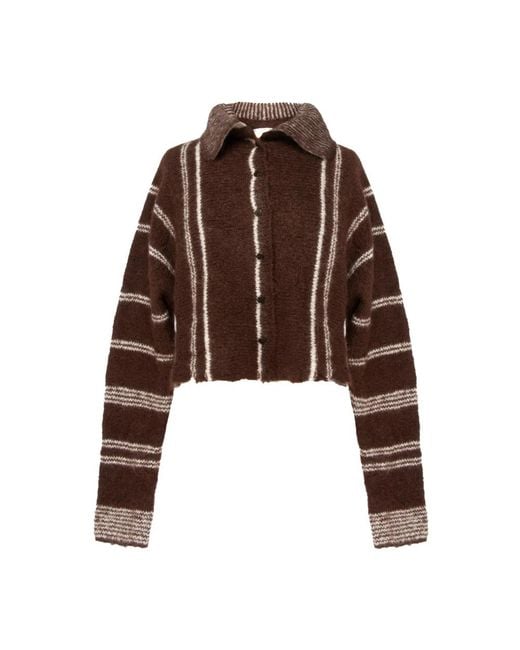 Cardigans Alysi de color Brown