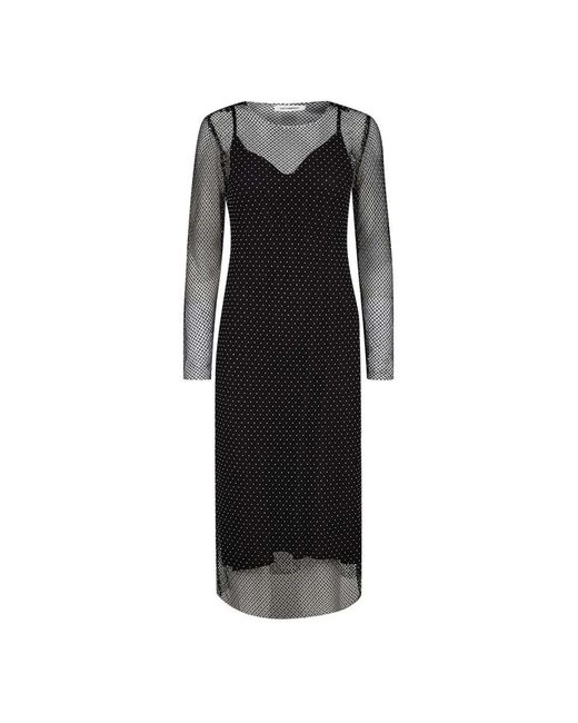 co'couture Black Midi Dresses
