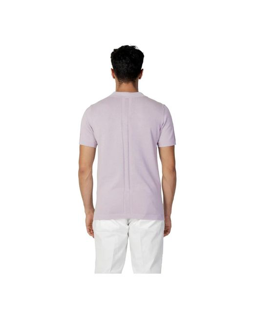 Liu Jo Purple Polo Shirts for men