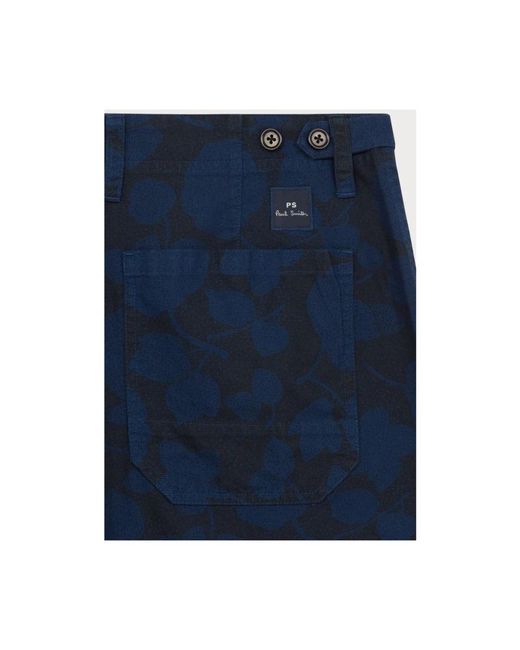 Paul Smith Blue Casual Shorts for men