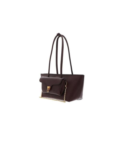 Coccinelle Brown Shopping Bags